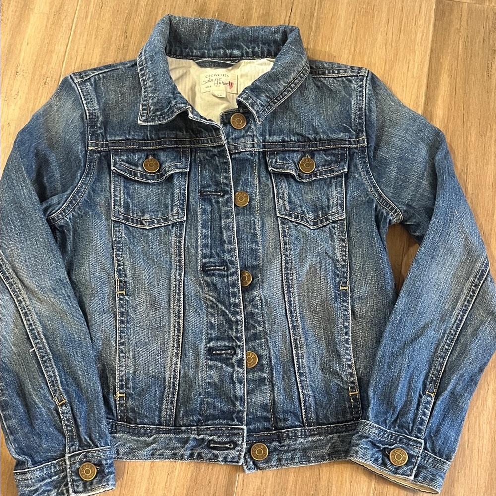 Crewcuts Blue Jean Denim Jacket for Kids 10